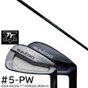 カスタムクラブ 2024年モデル バルド TT フォージドアイアンPC ツアーサテン ツアーブラック #5-PW 6本セット / クレイジー STP Proto...