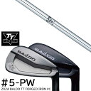 カスタムクラブ 2024年モデル バルド TT フォージドアイアンPC ツアーサテン ツアーブラック #5-PW 6本セット / NSプロ V90 エヌエスプロ...