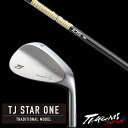 カスタムクラブ 共栄ゴルフ TJ STAR ONE スターワン トラディショナルモデル ウェッジ ダイナミックゴールド DG 105 オニキスブラック トゥルー...