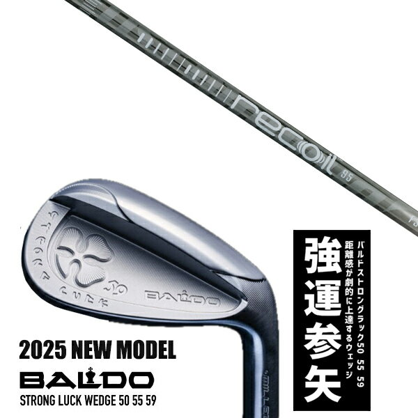 カスタムクラブ 2025年モデル バルド ストロング ラック ウエッジ BALDO STRONG LUCK WEDGE / リコイル660 アイアンシャフト U...