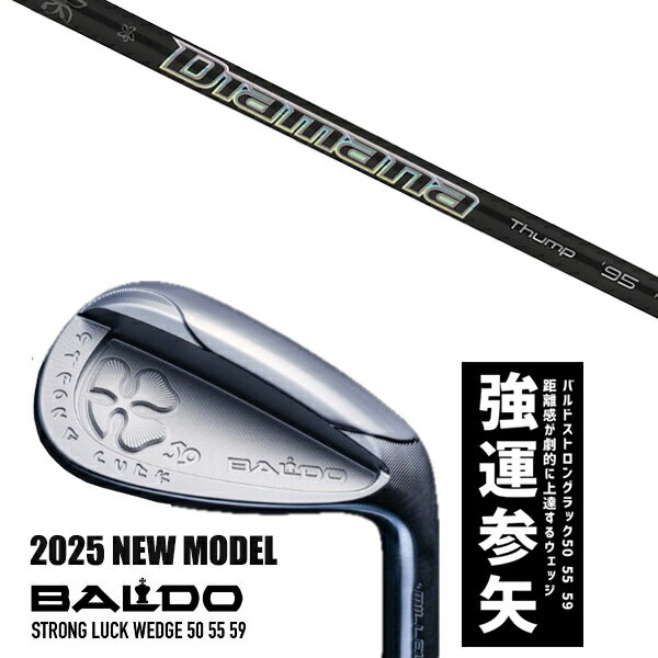 カスタムクラブ 2025年モデル バルド ストロング ラック ウエッジ BALDO STRONG LUCK WEDGE / ディアマナ サンプ アイアン 三菱ケ...