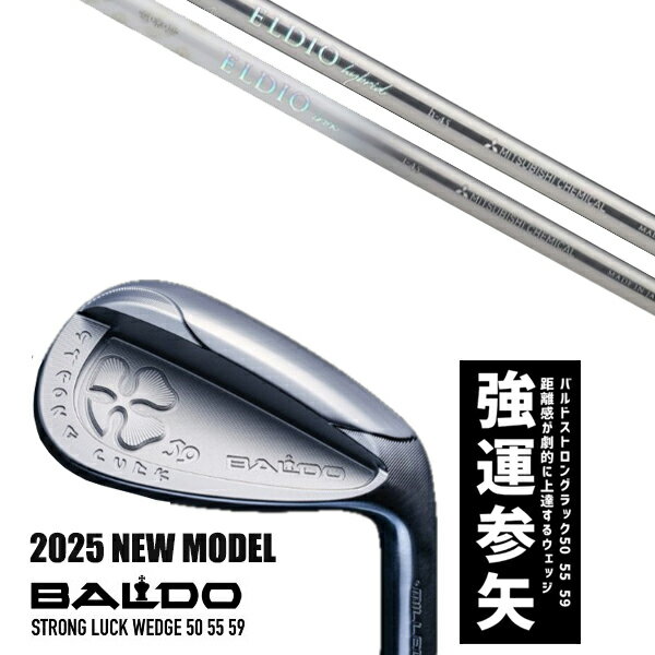 カスタムクラブ 2025年モデル バルド ストロング ラック ウエッジ BALDO STRONG LUCK WEDGE / エルディオ アイアン 女性専用シャフ...