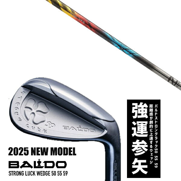カスタムクラブ 2025年モデル バルド ストロング ラック ウエッジ BALDO STRONG LUCK WEDGE / ゼロクロス アイアン デザインチュー...