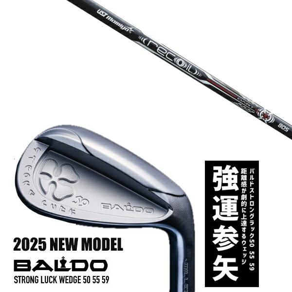 カスタムクラブ 2025年モデル バルド ストロング ラック ウエッジ BALDO STRONG LUCK WEDGE / リコイルダート アイアンシャフト U...