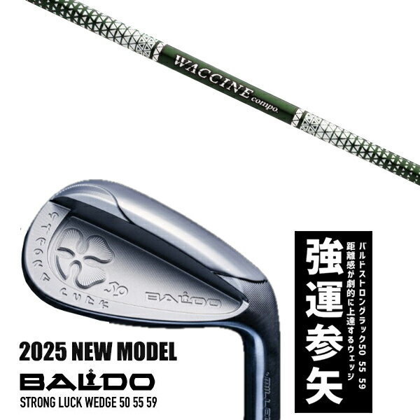 カスタムクラブ 2025年モデル バルド ストロング ラック ウエッジ BALDO STRONG LUCK WEDGE / ワクチンコンポ GR350 アイアン...