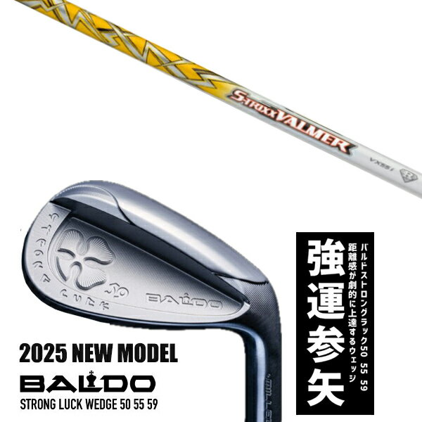 カスタムクラブ 2025年モデル バルド ストロング ラック ウエッジ BALDO STRONG LUCK WEDGE / エストリックス バルマー VX アイ...