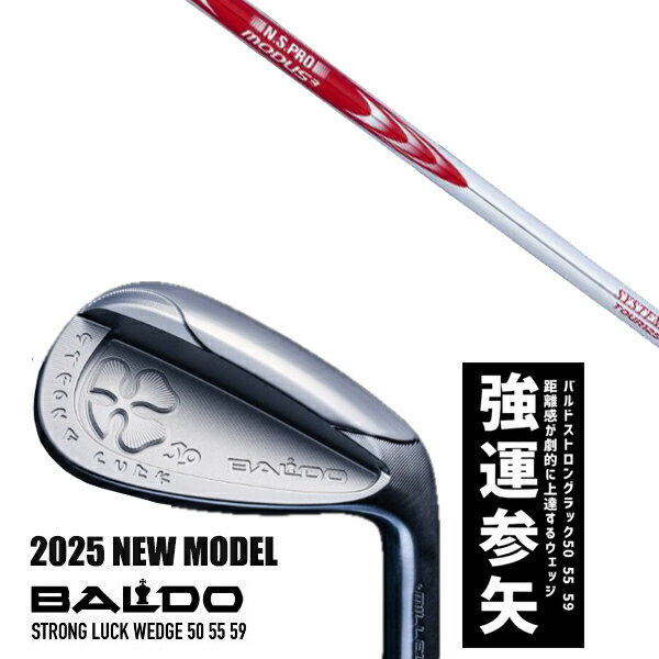 カスタムクラブ 2025年モデル バルド ストロング ラック ウエッジ BALDO STRONG LUCK WEDGE / NSプロ モーダス3 システム3 ツ...