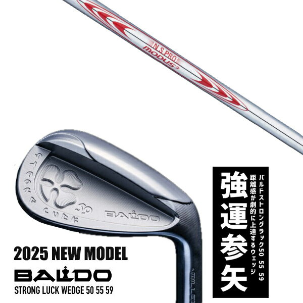 カスタムクラブ 2025年モデル バルド ストロング ラック ウエッジ BALDO STRONG LUCK WEDGE / NSプロ モーダス3 ツアー130 ...