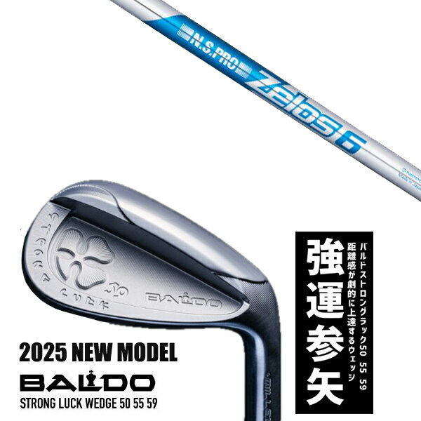 カスタムクラブ 2025年モデル バルド ストロング ラック ウエッジ BALDO STRONG LUCK WEDGE / NSプロ ゼロス6 アイアン / 5...