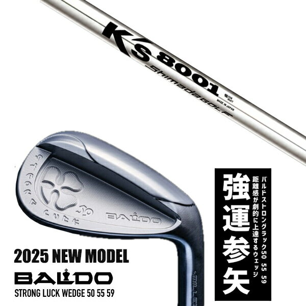 カスタムクラブ 2025年モデル バルド ストロング ラック ウエッジ BALDO STRONG LUCK WEDGE / ケーズ8001 K's-8001 ア...