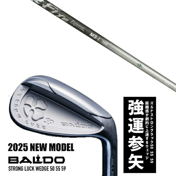 カスタムクラブ 2025年モデル バルド ストロング ラック ウエッジ BALDO STRONG LUCK WEDGE / ファイアーエクスプレス MS-I ア...