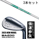 カスタムクラブ 【3本セット】 2025年モデル バルド ストロング ラック ウエッジ BALDO STRONG LUCK WEDGE / NSプロ 750GH...
