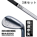 カスタムクラブ 【3本セット】 2025年モデル バルド ストロング ラック ウエッジ BALDO STRONG LUCK WEDGE / NSプロ 750GH...