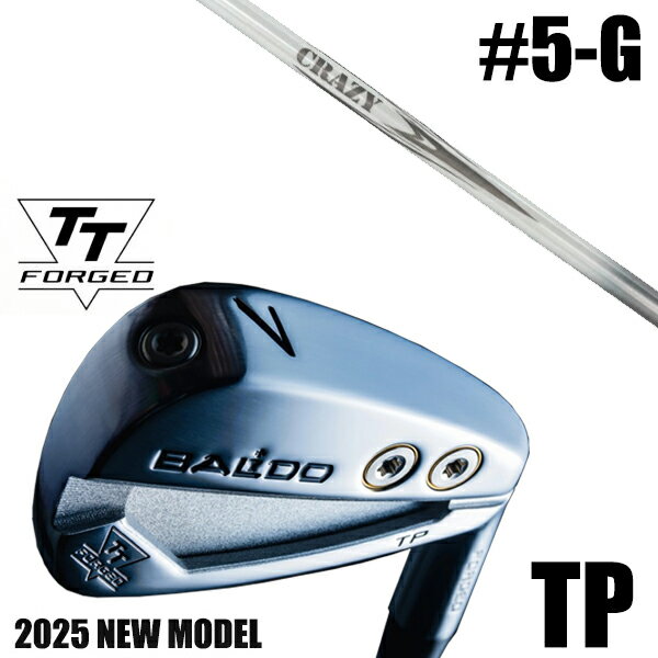 カスタムクラブ 正規販売店 【5-G 7本セット】 2025年モデル バルド TTシリーズ フォージド ツアー ポケット アイアン TP / BALDO TT ...