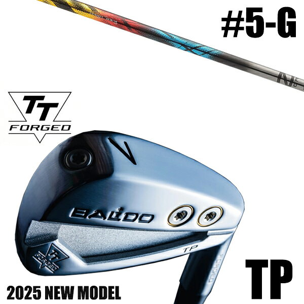カスタムクラブ 正規販売店 【5-G 7本セット】 2025年モデル バルド TTシリーズ フォージド ツアー ポケット アイアン TP / BALDO TT ...