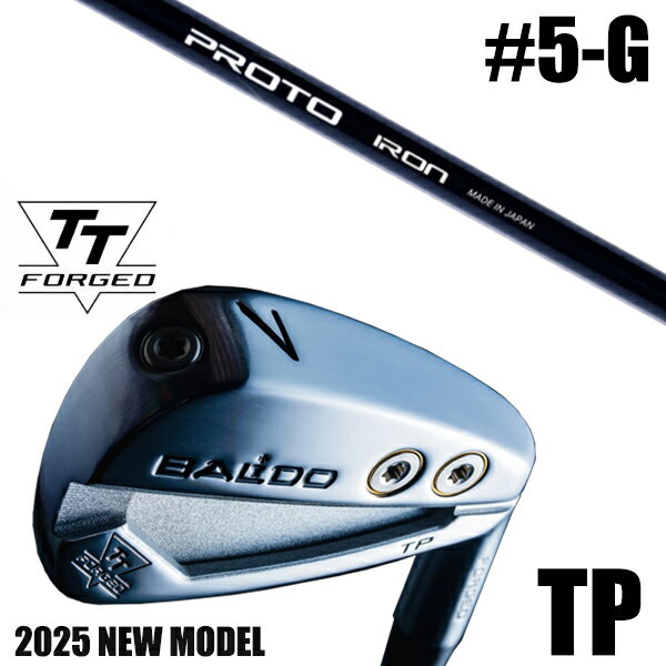 カスタムクラブ 正規販売店 【5-G 7本セット】 2025年モデル バルド TTシリーズ フォージド ツアー ポケット アイアン TP / BALDO TT ...