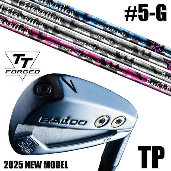カスタムクラブ 正規販売店 【5-G 7本セット】 2025年モデル バルド TTシリーズ フォージド ツアー ポケット アイアン TP / BALDO TT ...