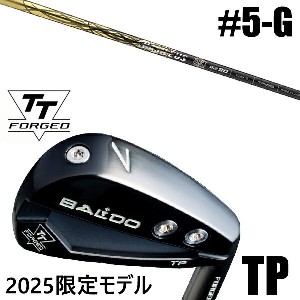 限定モデル カスタムクラブ 正規販売店 【5-G 7本セット】 2025年モデル バルド TTシリーズ フォージド ツアー ポケット アイアン TP / BAL...