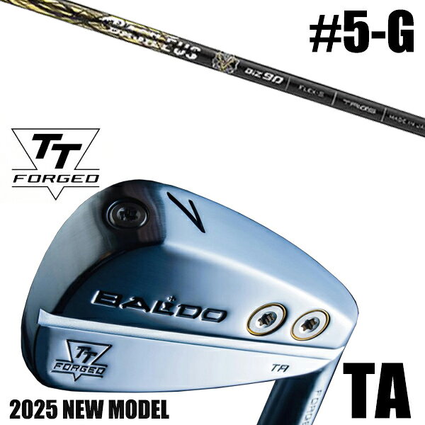 左右選択 / カスタムクラブ 正規販売店 【5-G 7本セット】 2025年モデル バルド TTシリーズ フォージド ツアー エアーアイアン TA / BALD...