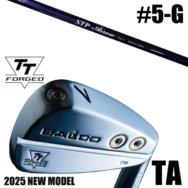 左右選択 / カスタムクラブ 正規販売店 【5-G 7本セット】 2025年モデル バルド TTシリーズ フォージド ツアー エアーアイアン TA / BALD...