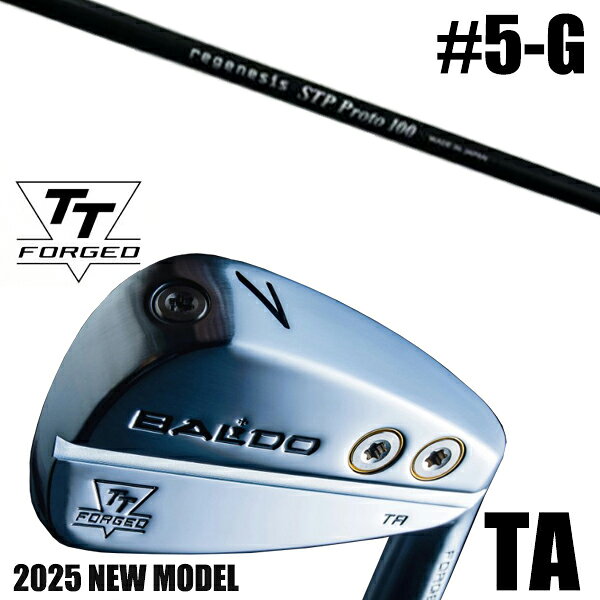 左右選択 / カスタムクラブ 正規販売店 【5-G 7本セット】 2025年モデル バルド TTシリーズ フォージド ツアー エアーアイアン TA / BALD...