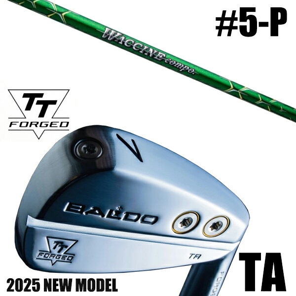 左右選択 / カスタムクラブ 正規販売店 【5-P 6本セット】 2025年モデル バルド TTシリーズ フォージド ツアー エアーアイアン TA / BALD...