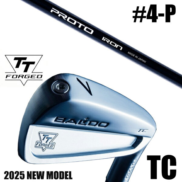 カスタムクラブ 正規販売店 【4-P 7本セット】 2025年モデル バルド TTシリーズ フォージド ツアーキャビティー アイアン TC / BALDO TT...