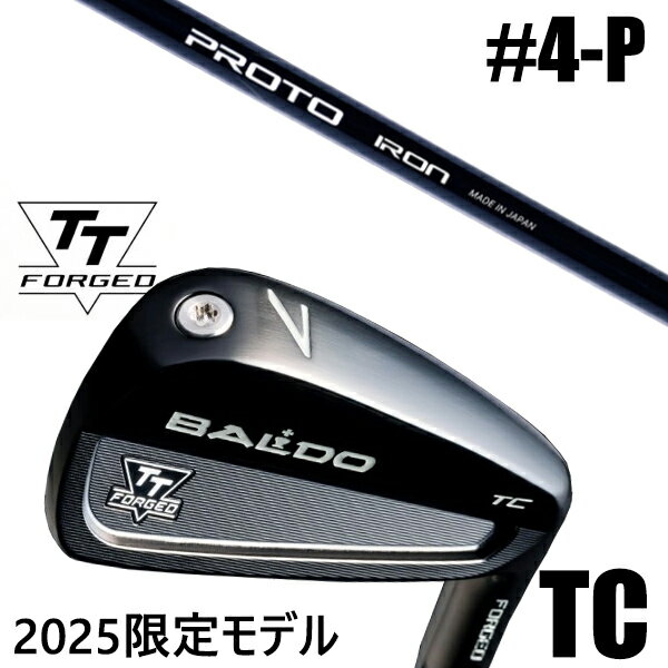 カスタムクラブ 正規販売店 【4-P 7本セット】 2025年モデル バルド TTシリーズ フォージド ツアーキャビティー アイアン TC / BALDO TT...