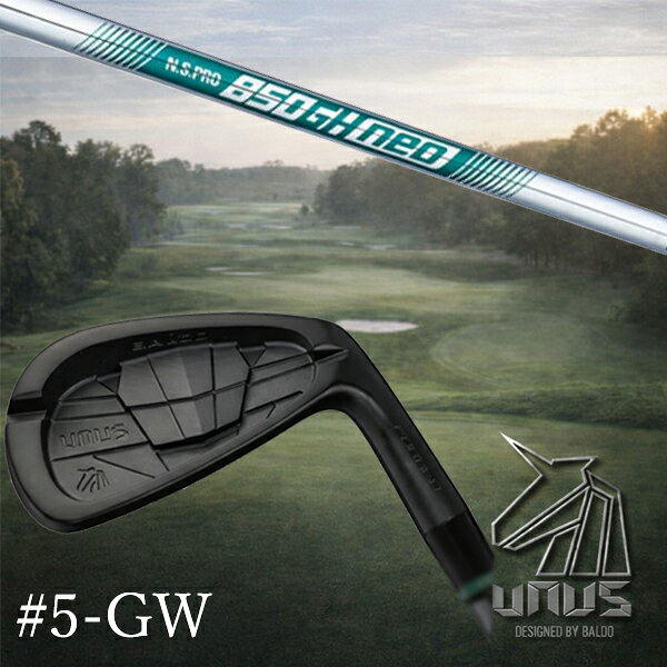＃5-GW 7本セット / カスタムクラブ【 左右選択 】2026 BALDO UNUS バルド ウヌス アイアン / NSプロ 850GHネオ 日本シャフト アイアン / 5営業日以内の発送