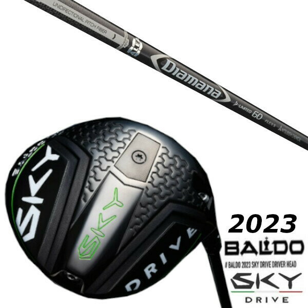 樂天商城 - カスタムクラブ バルド 2023 BALDO SKY DRIVE DRIVER 三菱ケミカル Diamana D-LIMITED シャフト