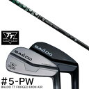 カスタムクラブ 2024年モデル バルド TT フォージドアイアン エアー ツアーサテン ツアーブラック #5-PW 6本セット / ワクチンコンポ トキソイド...