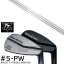 カスタムクラブ 2024年モデル バルド TT フォージドアイアン エアー ツアーサテン ツアーブラック #5-PW 6本セット / K's-3001 105 ...