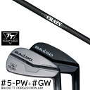 カスタムクラブ 2024年モデル バルド TT フォージドアイアン エアー ツアーサテン ツアーブラック #5-GW 7本セット / クレイジー STI-80 ...