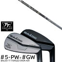 カスタムクラブ 2024年モデル バルド TT フォージドアイアン エアー ツアーサテン ツアーブラック #5-GW 7本セット / バシレウス ビーティーアイ...