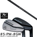カスタムクラブ 2024年モデル バルド TT フォージドアイアン エアー ツアーサテン ツアーブラック #5-GW 7本セット / クレイジー STP Tou...