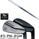 カスタムクラブ 2024年モデル バルド TT フォージドアイアン エアー ツアーサテン ツアーブラック #5-GW 7本セット / クレイジー CBI-9 C...