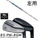 【左用】カスタムクラブ 2024年モデル バルド TT フォージドアイアン エアー ツアーサテン ツアーブラック #5-GW 7本セット / メビウス リキッド...