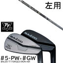【左用】カスタムクラブ 2024年モデル バルド TT フォージドアイアン エアー ツアーサテン ツアーブラック #5-GW 7本セット / バシレウス ビーテ...