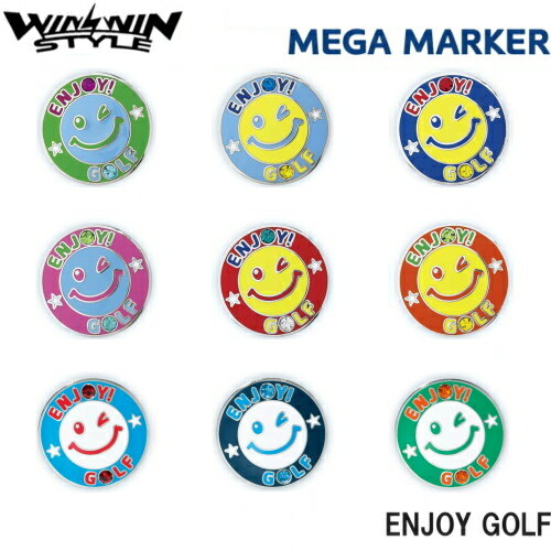 【ネコポス送料無料】 WINWIN STYLE ウィンウィン　MEGA マーカー　ENJOY GOL ...