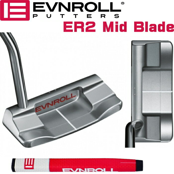 EVNROLL イーブンロール　ER2　ミッドブレードパター （ER2 MID BLADE PUTTER） 日本仕様モデル　　