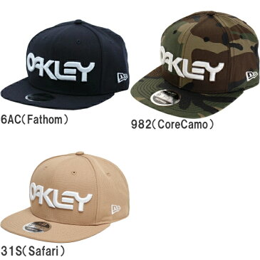 【郵便300円発送可】OAKLEY オークリー　911784　MARK II NOVELTY SNAP BACK キャップ　（New Era 9Fifty スナップバック/ストレートキャップ/2018SS）