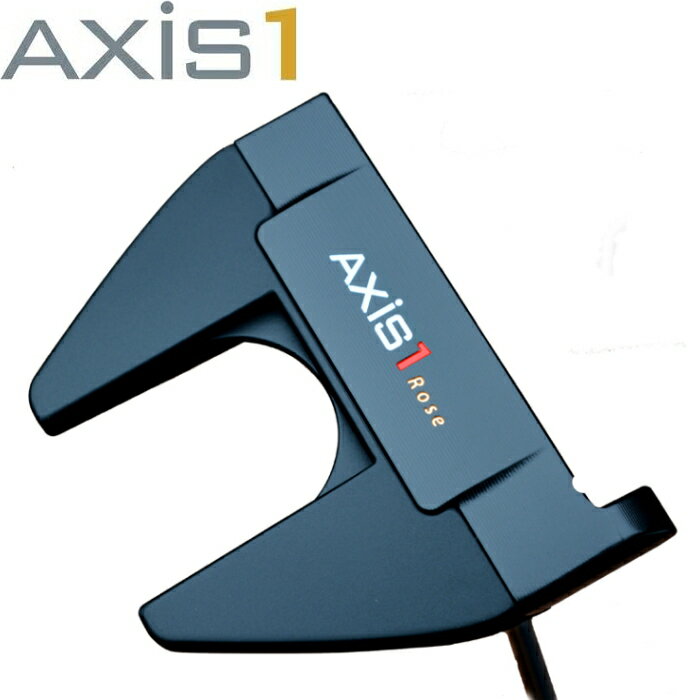 【数量限定モデル】 AXIS1 アクシスワン ローズマレット パター ブラック ジャスティン ローズ 使用パターブランド Justin Rose