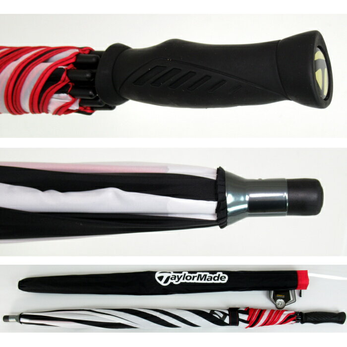 テーラーメイド 60inch シングルキャノピー アンブレラ USAモデル N22029 ホワイト/ブラック Single Canopy Umbrella通販格安セール情報 楽天 通販