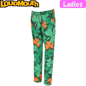 LOUDMOUTH　ラウドマウス　レディース　ゴルフパンツ　767-351　ラッキーオレンジ　064　春夏モデル/日本規格品