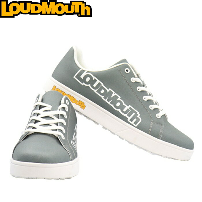 Loudmouth 饦ɥޥ LM-GS0002 ѥ쥹 ե塼 Big Logo Gray 졼972 ڥ/ǥ