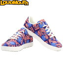 Loudmouth ラウドマウス LM-GS0002 スパイクレス ゴルフシューズ Antique Flag(158) 【メンズ/レディース】