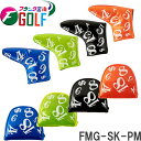 フランク三浦 スケルトン パターカバー ピンタイプ マレットタイプ FMG-SK-P M