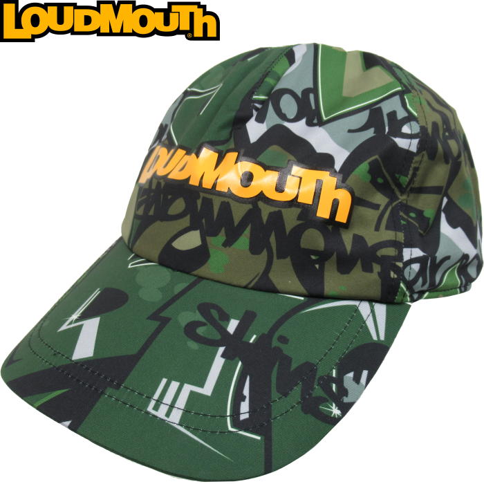 LOUDMOUTH ラウドマウス メンズ ゴルフ レインキャップ 761-992 迷彩柄 Tags Camo（159）タグスカモ