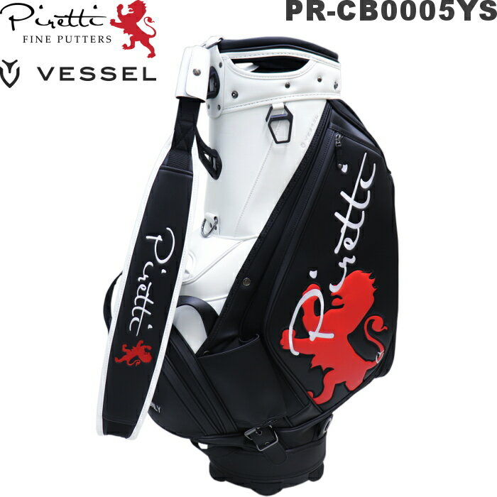 Piretti x Vessel Tour Only Staff Bag ツアーオンリースタッフバッグ PR-CB0005YS 10型 笹生優花プロ使用レプリカモデル ピレッティxベゼルのサムネイル