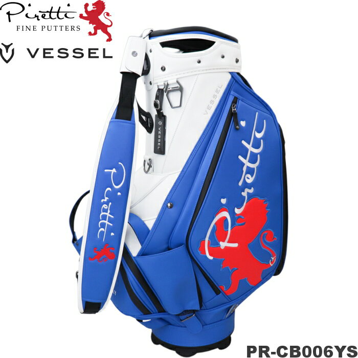 Piretti x Vessel PR-CB0006YS キャディバッグ 笹生優花全米オープン優勝記念モデル ピレッティxベゼルのサムネイル